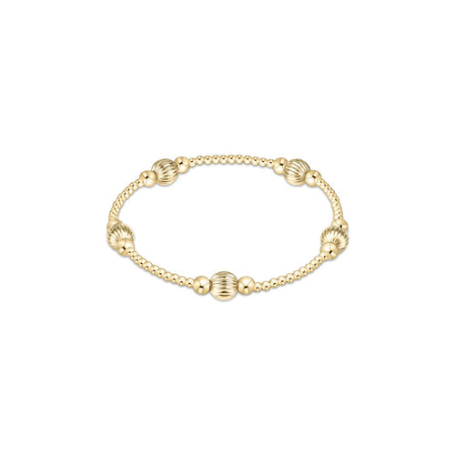 Enewton - Purpose Dignity 6mm Bead Bracelet - Gold - Findlay Rowe Designs