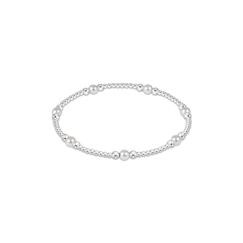 Enewton - Purpose Pearl 4mm Bead Bracelet - Sterling - Findlay Rowe Designs