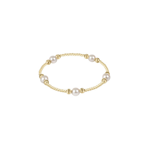Enewton - Purpose Pearl 6mm Bead Bracelet - Dignity - Findlay Rowe Designs