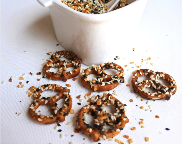 Everything Bagel Pretzels