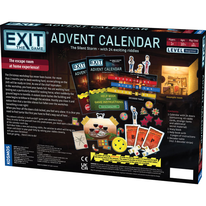 EXIT: Advent Calendar - The Silent Storm Games Thames & Kosmos