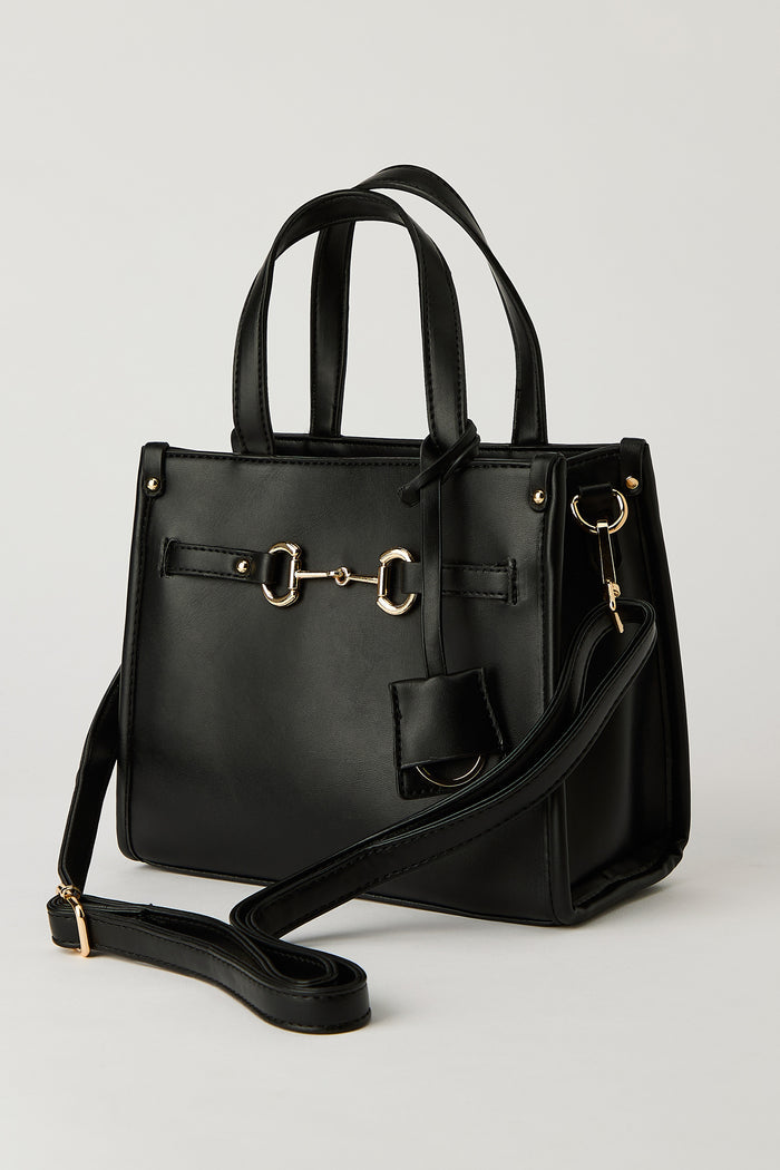 Faux Leather Mini Hand Bag