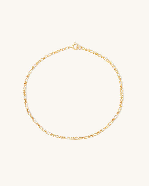 Figaro Chain Bracelet