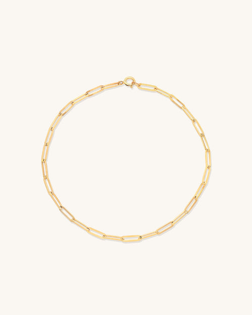 Flat Drawn Bold Bracelet