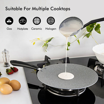 Flat Tawa Pan Pizza and Flat Bread Plate by Royalford Royalford