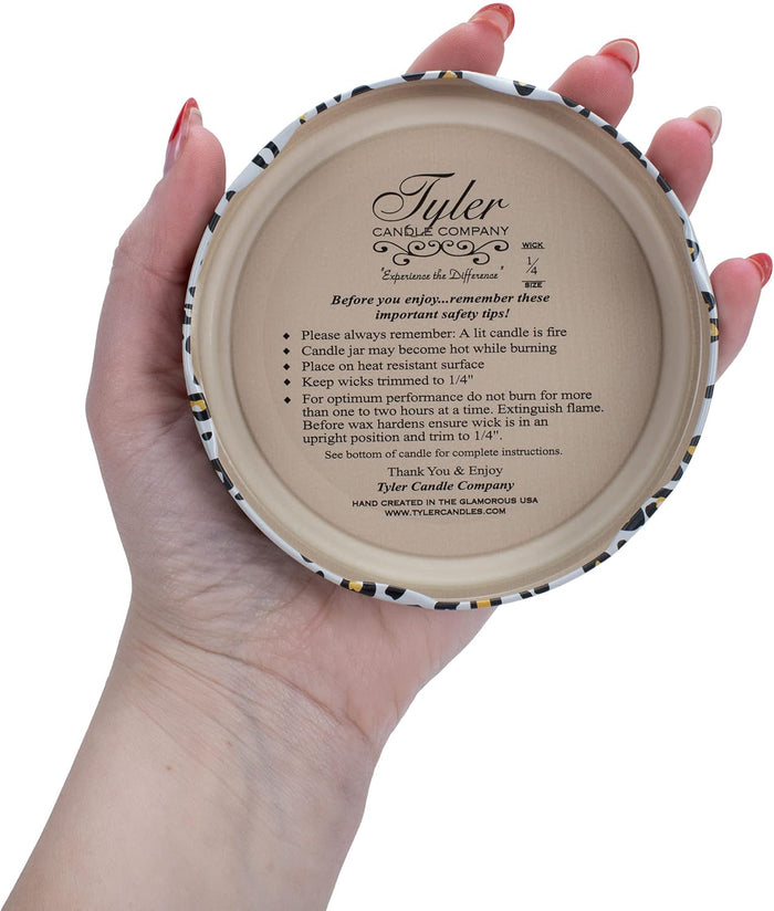 Fleur De Lis 22 oz 2-Wick Tyler Candle