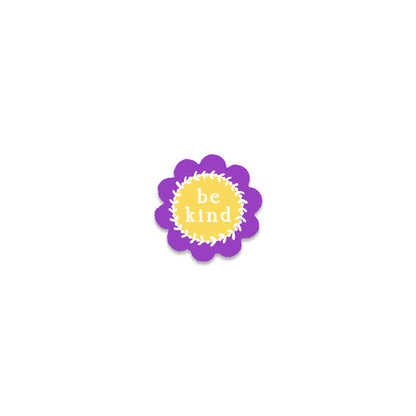 Flower w/ "Be Kind" Magnet