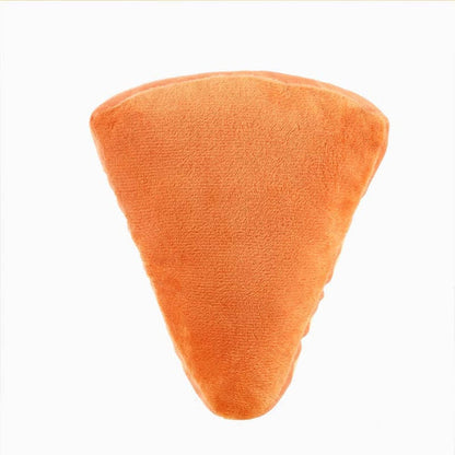 Hugsmart Products Inc Dog Toys Food Party I Love Pizza Plush Squeak Dog Toy