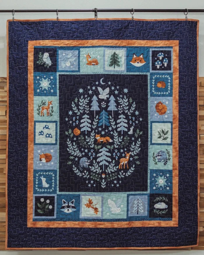 Forest Creatures Panel Quilt (Downloadable Pattern)