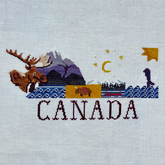 Four Boys and a NL Girl Designs - Canada 2025 - Booklet Chart and/or Roxy Floss