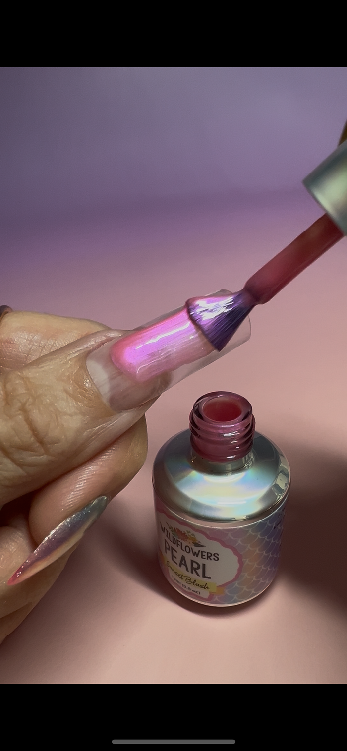 Gel Polish - PEARLS - Sunset Blush