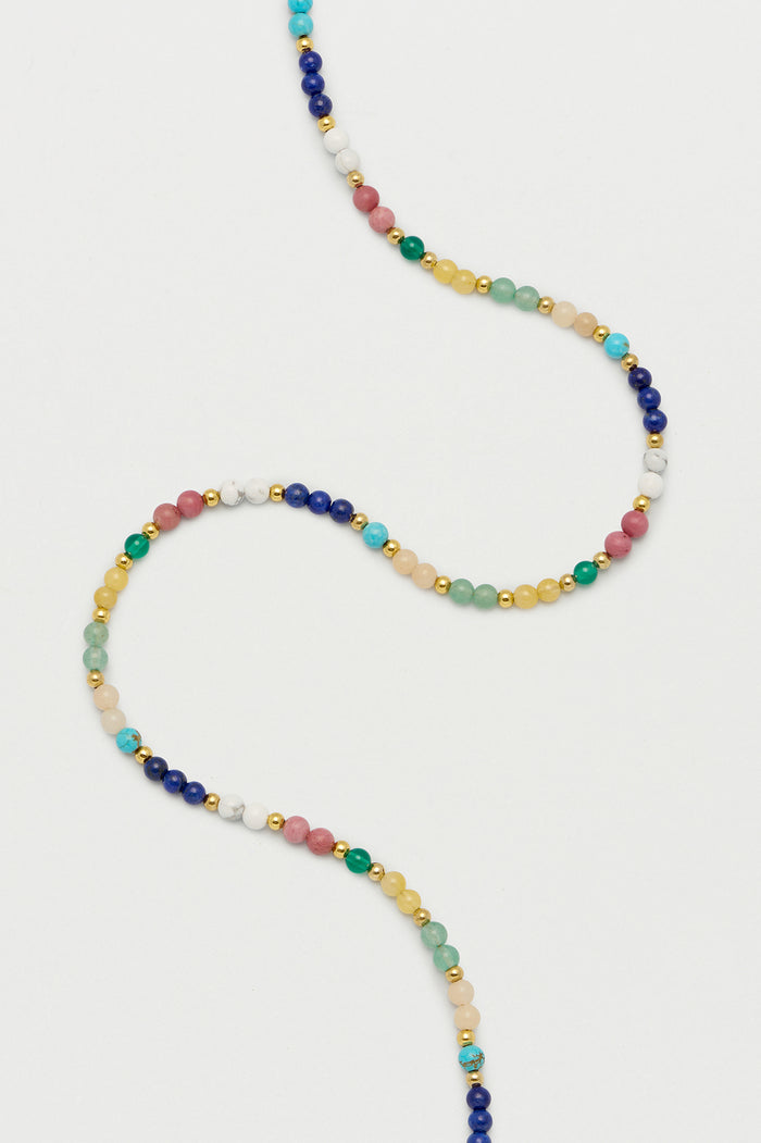 Gemstone Beaded Necklace