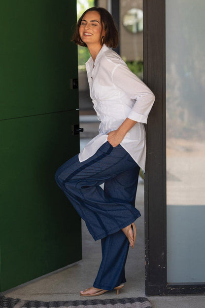Wearables Geraldine Twill Double Seam Pant
