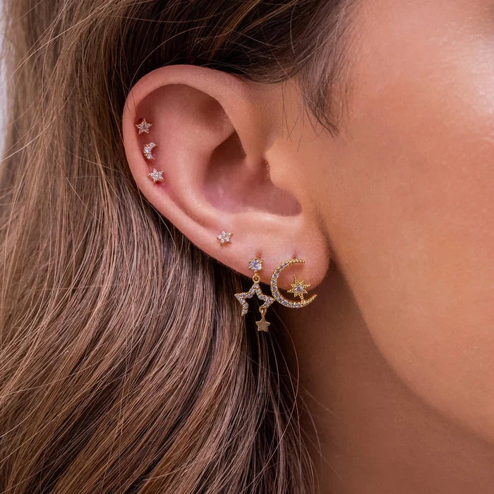 Girls Crew Teeny Tiny Galaxy Studs - Multiple Options