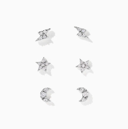 Girls Crew Teeny Tiny Galaxy Studs - Multiple Options