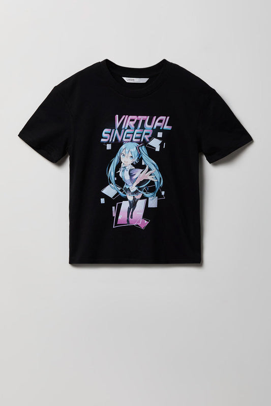 Girls Hatsune Miku Graphic T-Shirt