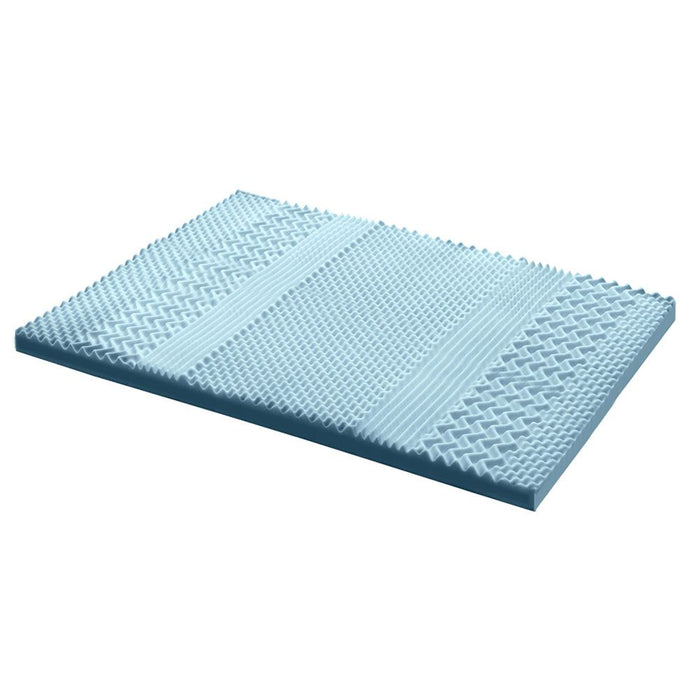 Giselle Bedding Memory Foam Mattress Topper 7-Zone 8cm Queen -Home Living Store - -