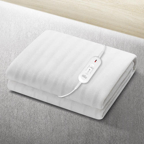 Giselle Bedding Single Size Electric Blanket Polyester -Home Living Store - -