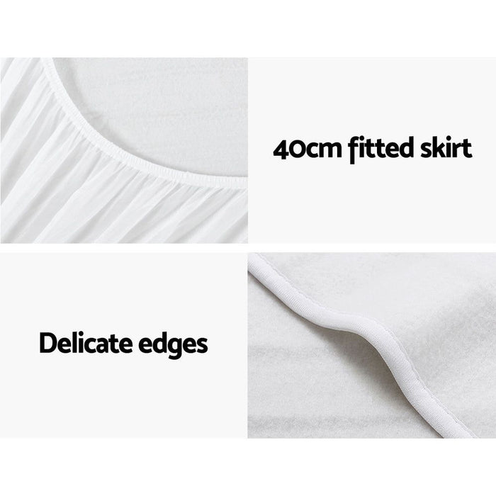 Giselle Bedding Single Size Electric Blanket Polyester -Home Living Store - -