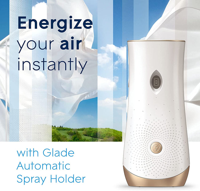GLADE AUTO SPRAY KIT CLEAN LINEN - GLDASKTCLN Pie's Variety Store