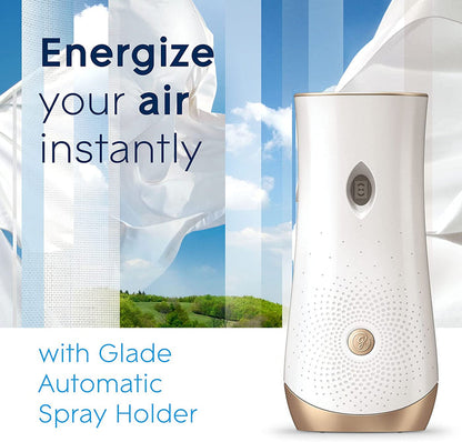 GLADE AUTO SPRAY KIT CLEAN LINEN - GLDASKTCLN Pie's Variety Store