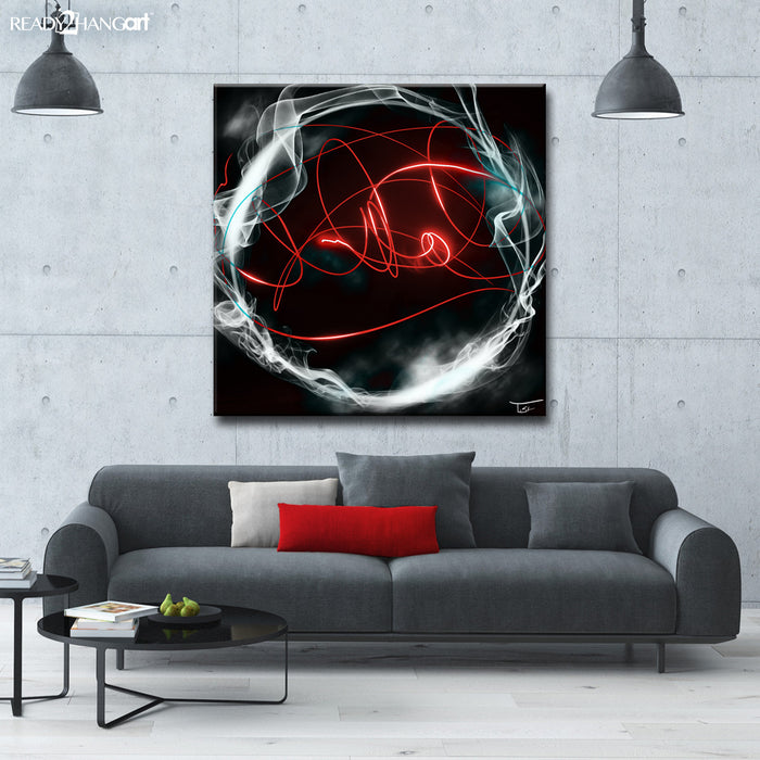 Glitzy Mist No. 3' Wrapped Canvas Wall Art Set