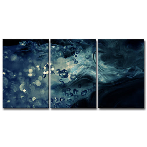 Glitzy Mist No. 7' Wrapped Canvas Wall Art Set