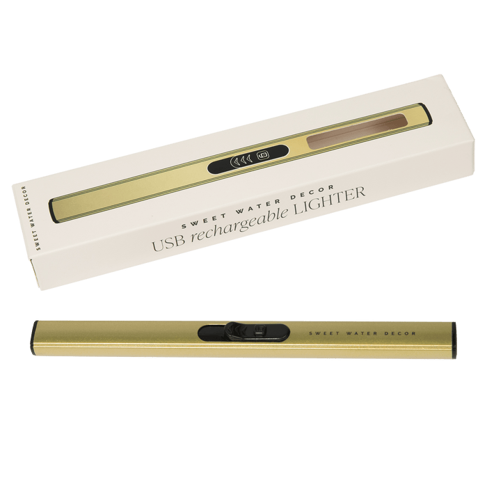 Gold Electric Lighter - Sweet Water Decor - Lighters