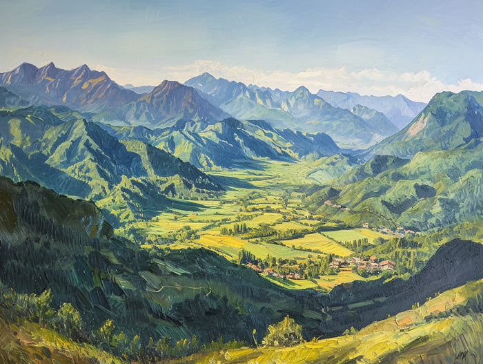 Green Mountainscape