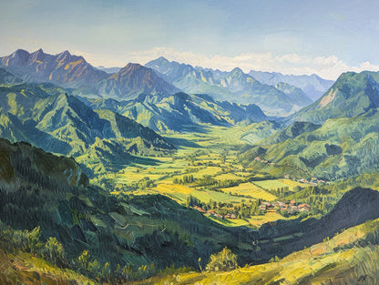 Green Mountainscape