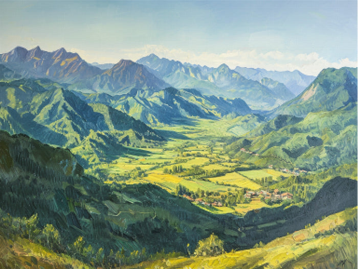 Green Mountainscape