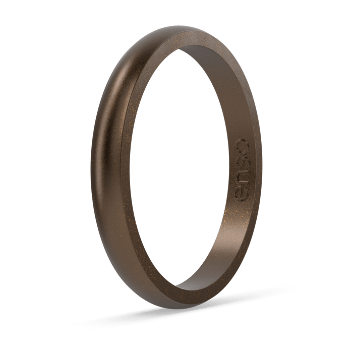 Elements Classic Halo Silicone Ring - Meteorite