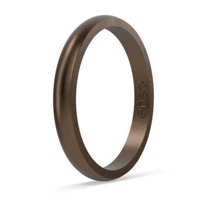 Elements Classic Halo Silicone Ring - Meteorite