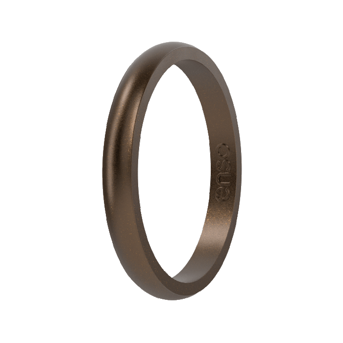 Elements Classic Halo Silicone Ring - Meteorite