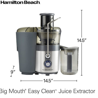 HAMILTON BEACH 67850 Wide Chute High Speed Juicer