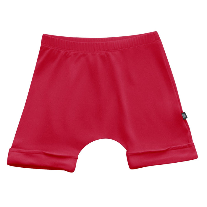 Kyte Baby Harem Shorts in Cardinal