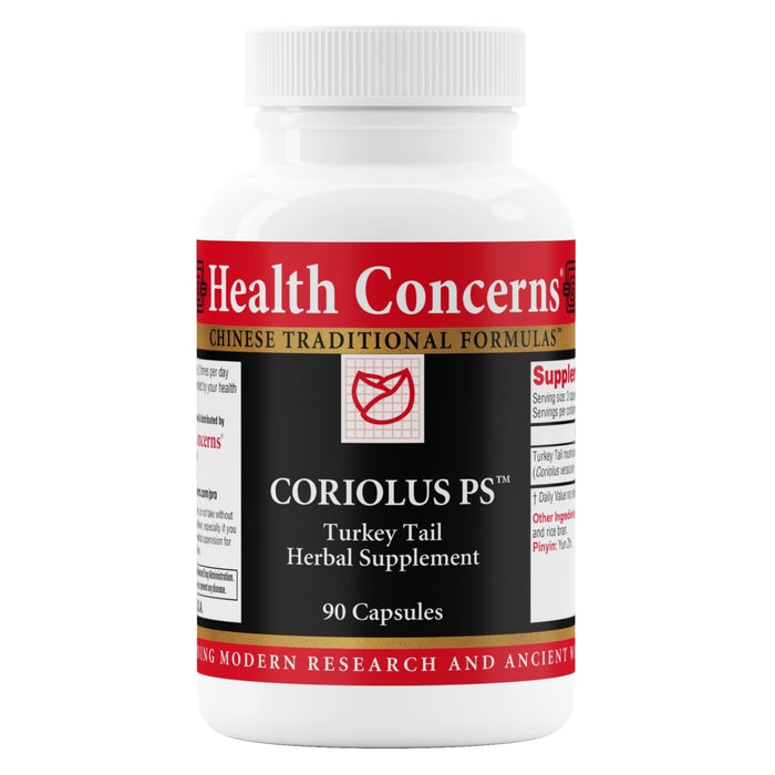 Health Concerns Coriolus PS 90 Tablets - The Oasis of Health