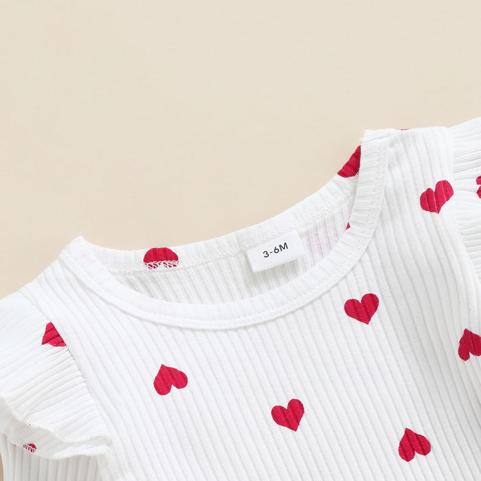 HEART Corduroy Overall Dress
