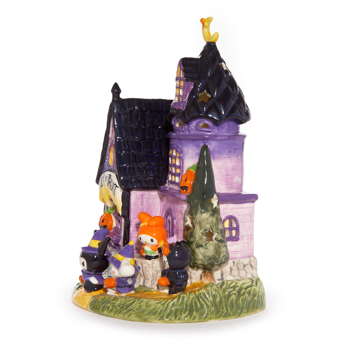 DO NOT SET LIVE - Hello Kitty and Friends Trick or Treat Ceramic Candle House Home Goods Blue Sky
