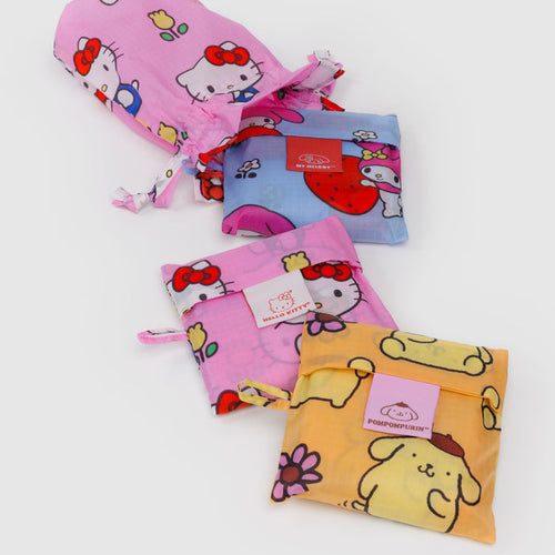 Hello Kitty and Friends x Baggu Standard Bags 3-pc Set (Fruits + Florals) Bags Baggu Corporation