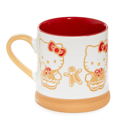 Hello Kitty Gingerbread Holiday Ceramic Mug Gift Set (Set of 2) Home Goods Blue Sky Clayworks