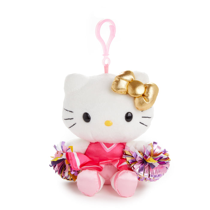 Hello Kitty Mascot Clip (Cheerleader Squad Series) Plush NAKAJIMA CORPORATION