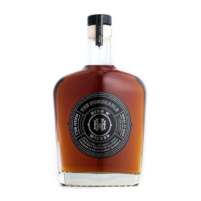 High n' Wicked The Honorable Straight Bourbon Whiskey High n' Wicked