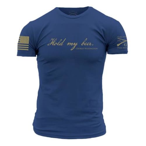Hold My Beer Mens T by Grunt Style - Done