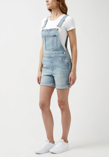 Buffalo Women Shorts Navy Denim Denim Pants Stretch Overall Fit Authentic Vintage Wash
