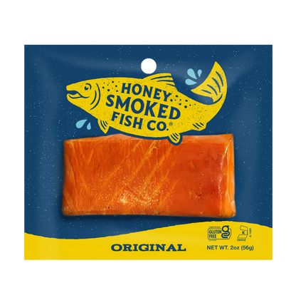 Honey Smoked Salmon® 4-Pack Original Convenience Pack— Eight Packages