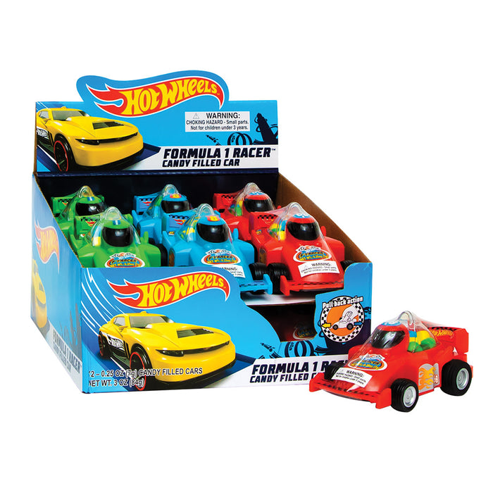 Hot Wheels Formula One Racer Candy - 12 Count