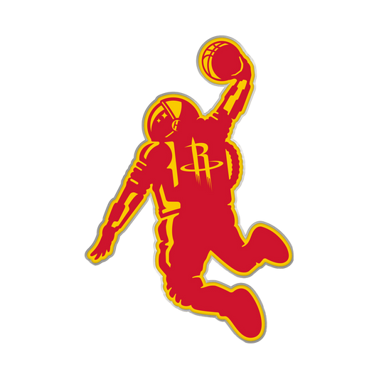 Houston Rockets Wincraft Dunkstronaut Enamel Pin