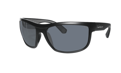 Bomber Hub ANSI Z87 safety sunglasses with smoke lens and floating frame