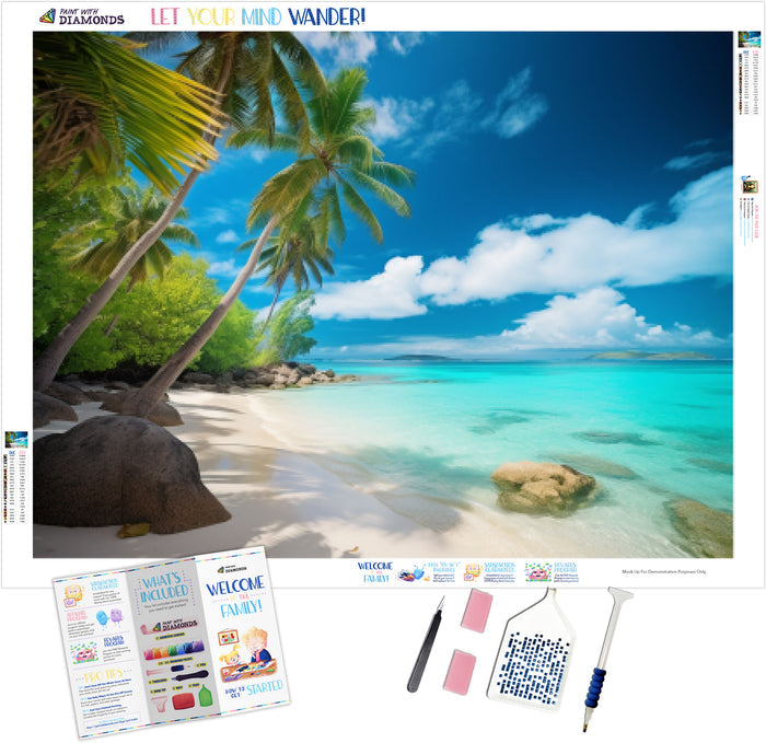 Idyllic Beach Scene